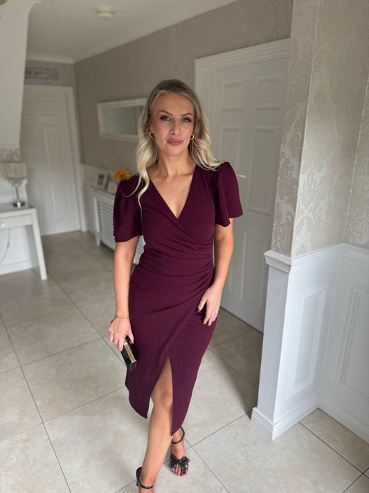 Freya Plum Dress