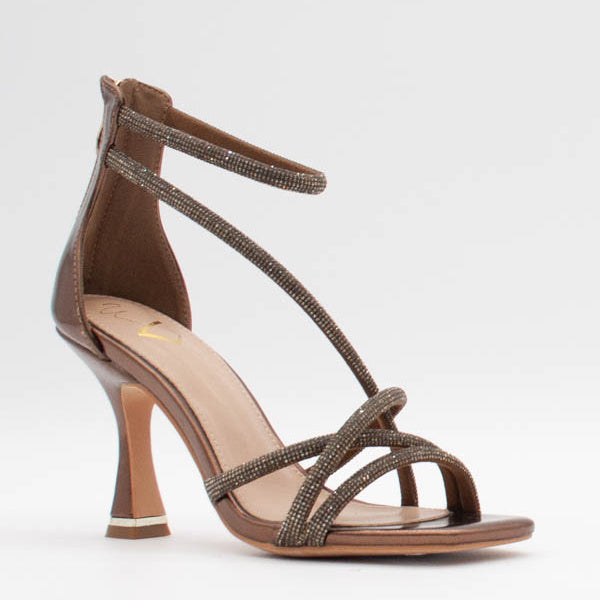 Una Healy Slingback Heel ‘Outlaw’ - Bronzed