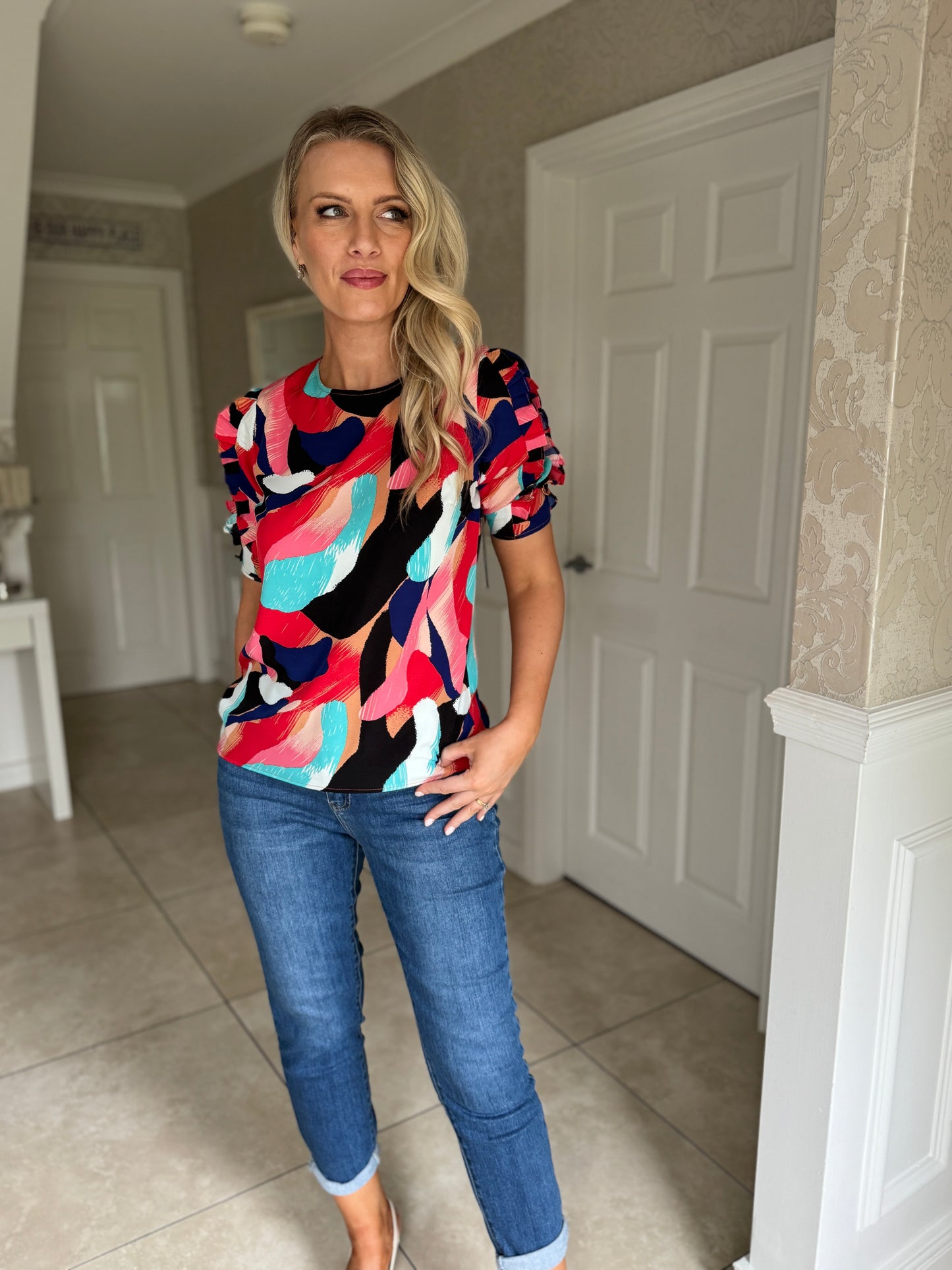 Ashley Top- Red
