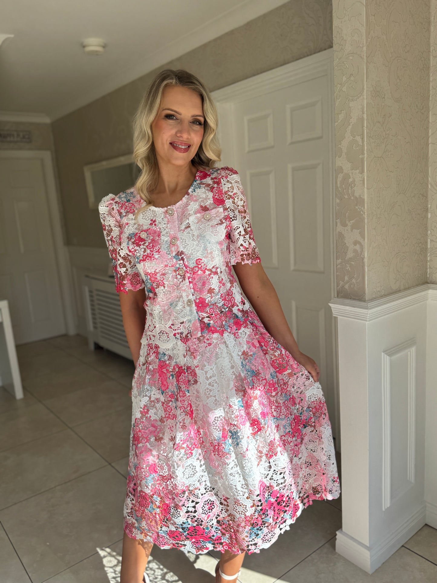 Lucy Two Piece- Pink