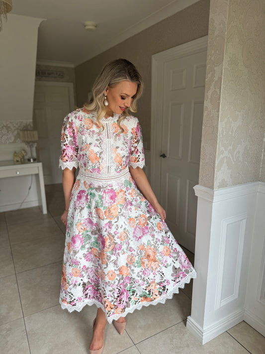 Floral Lace Dress