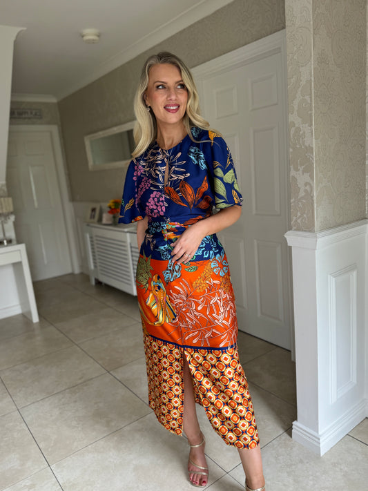 Havanaa Dress- Navy
