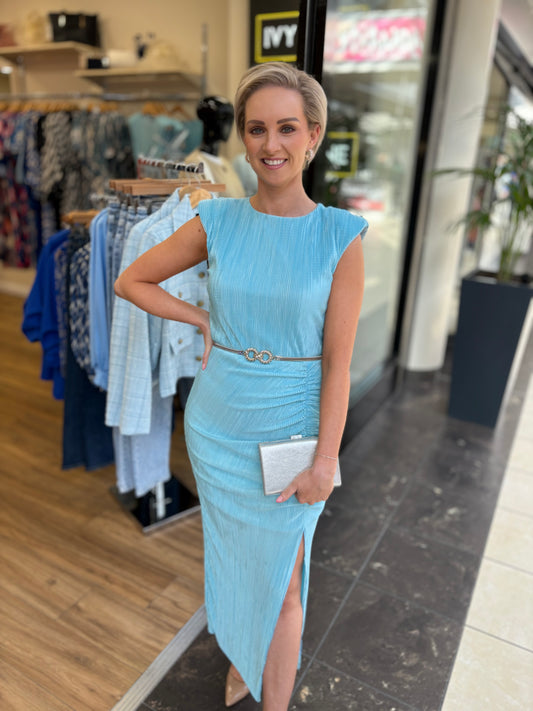 Elena Dress- Baby Blue