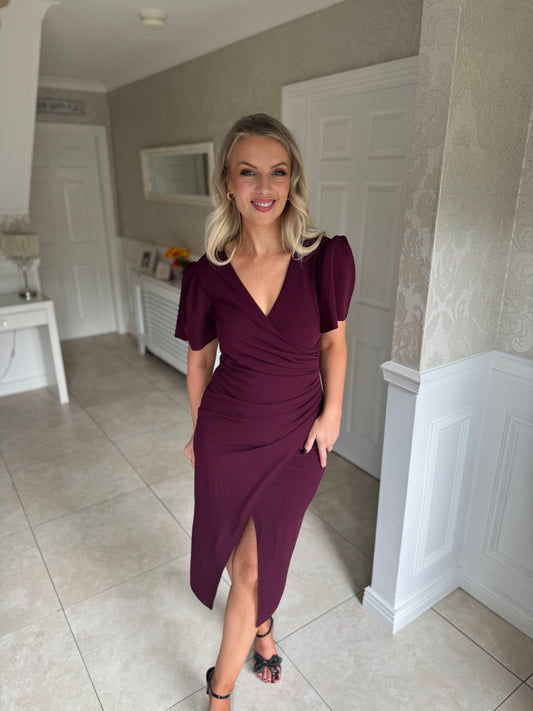 Freya Plum Dress