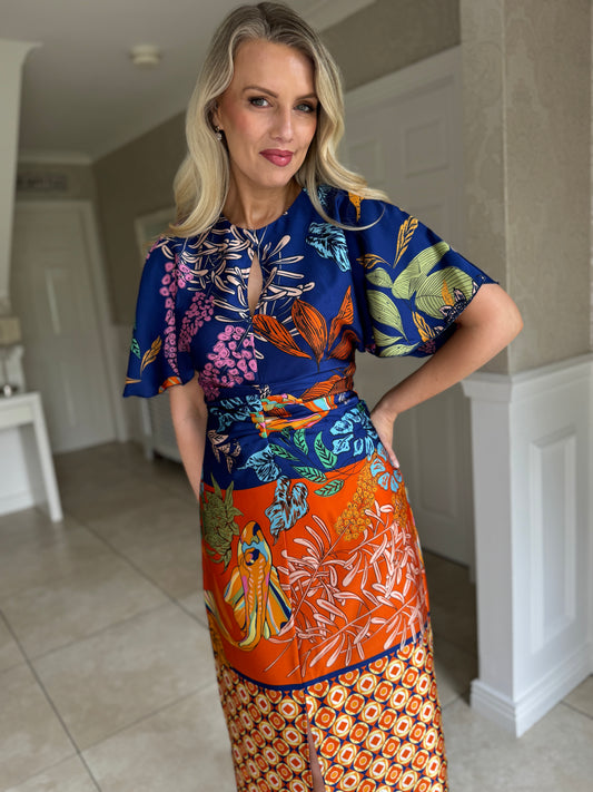 Havanaa Dress- Navy