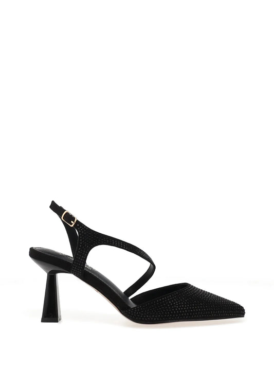 Sorento Heel ‘Darver’ - Black Jewels