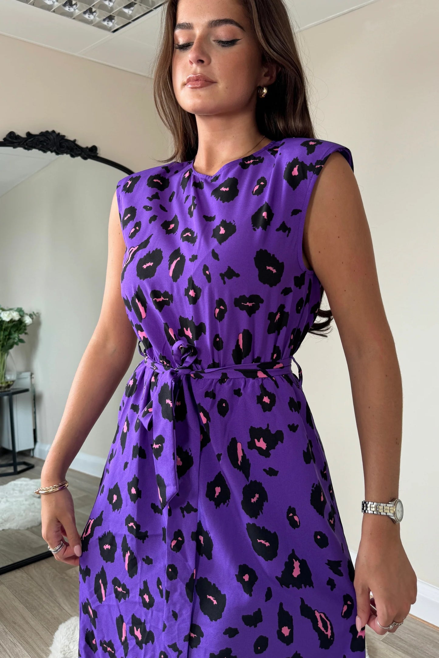 Amay Purple Dress