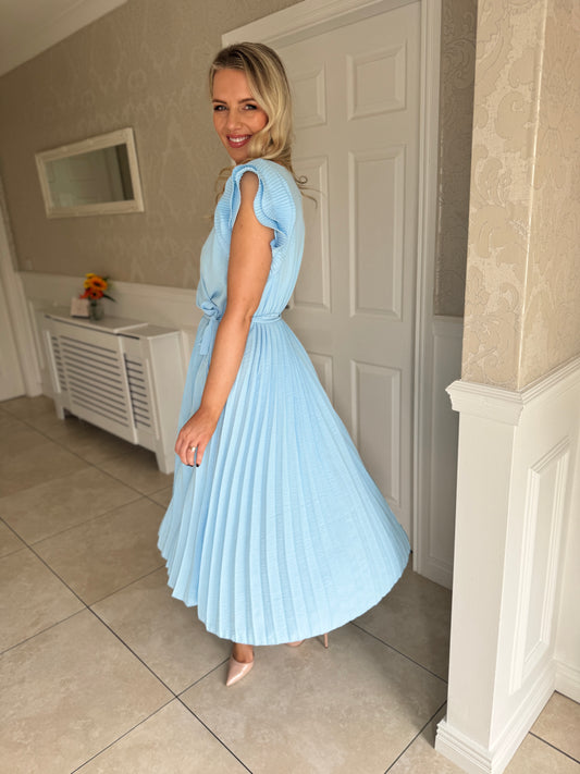 Aria Dress- Baby Blue