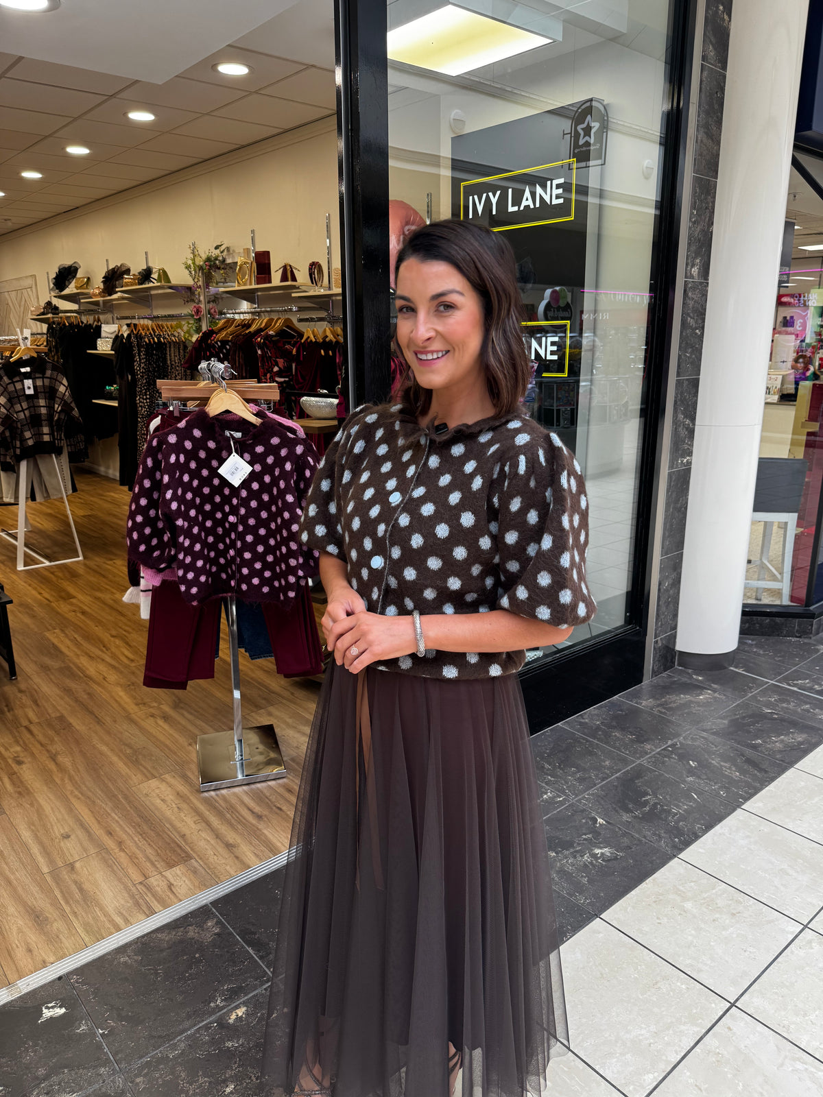 PRE ORDER Tulle Skirt- Chocolate