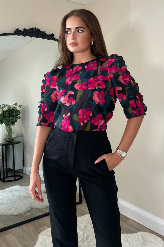 Asher Floral Top